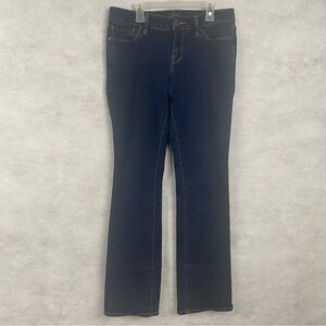 Lucky Brand Lolita Bootcut Jeans Women 4/27 Blue Dark Wash Stretch Y2K